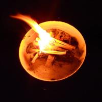 Il+fuoco+durante+il+rituale
